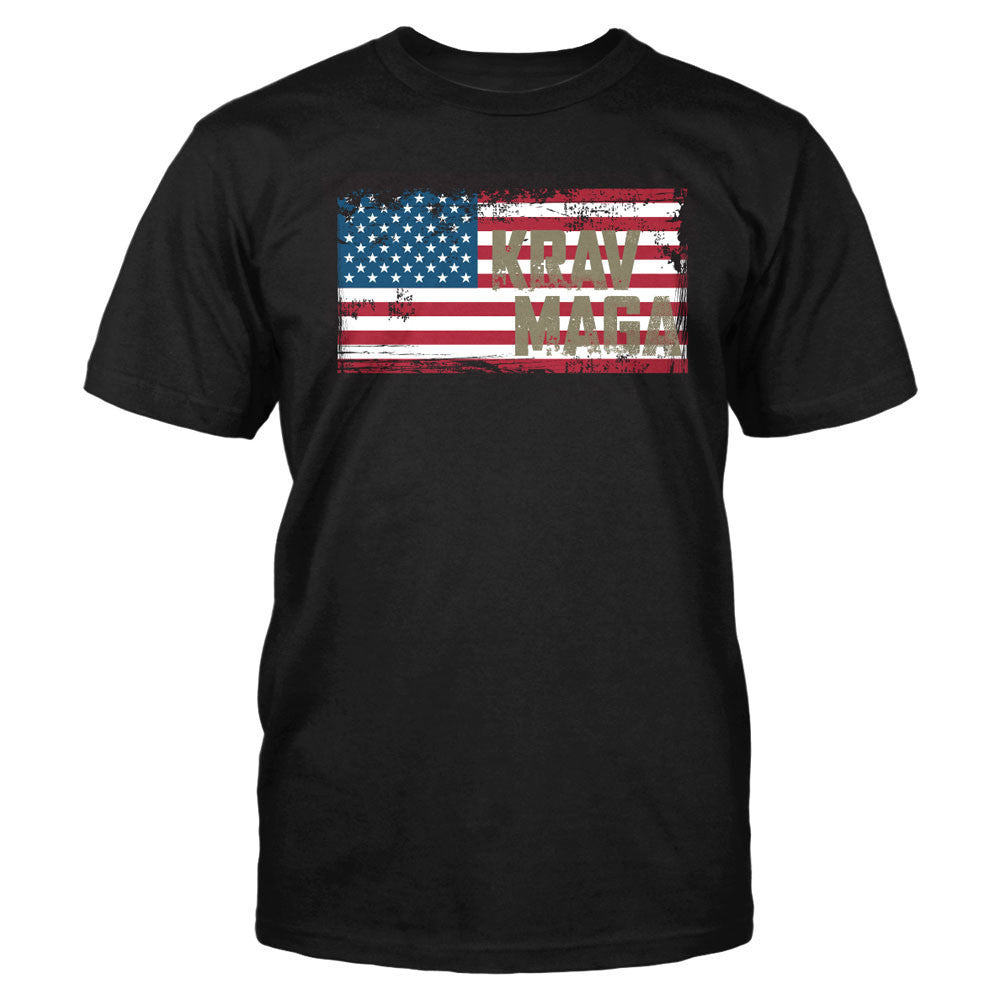 Mens KM Flag Tee
