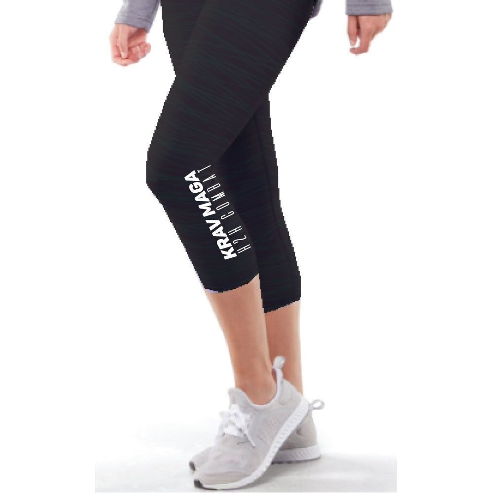 Revgear Women's Krav Maga Compression Capri Pants - Performance Fit