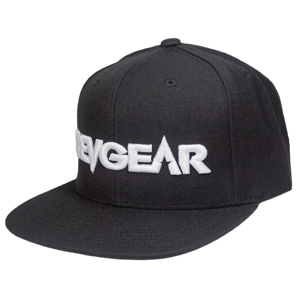 3D Premium Snapback Hat - Black