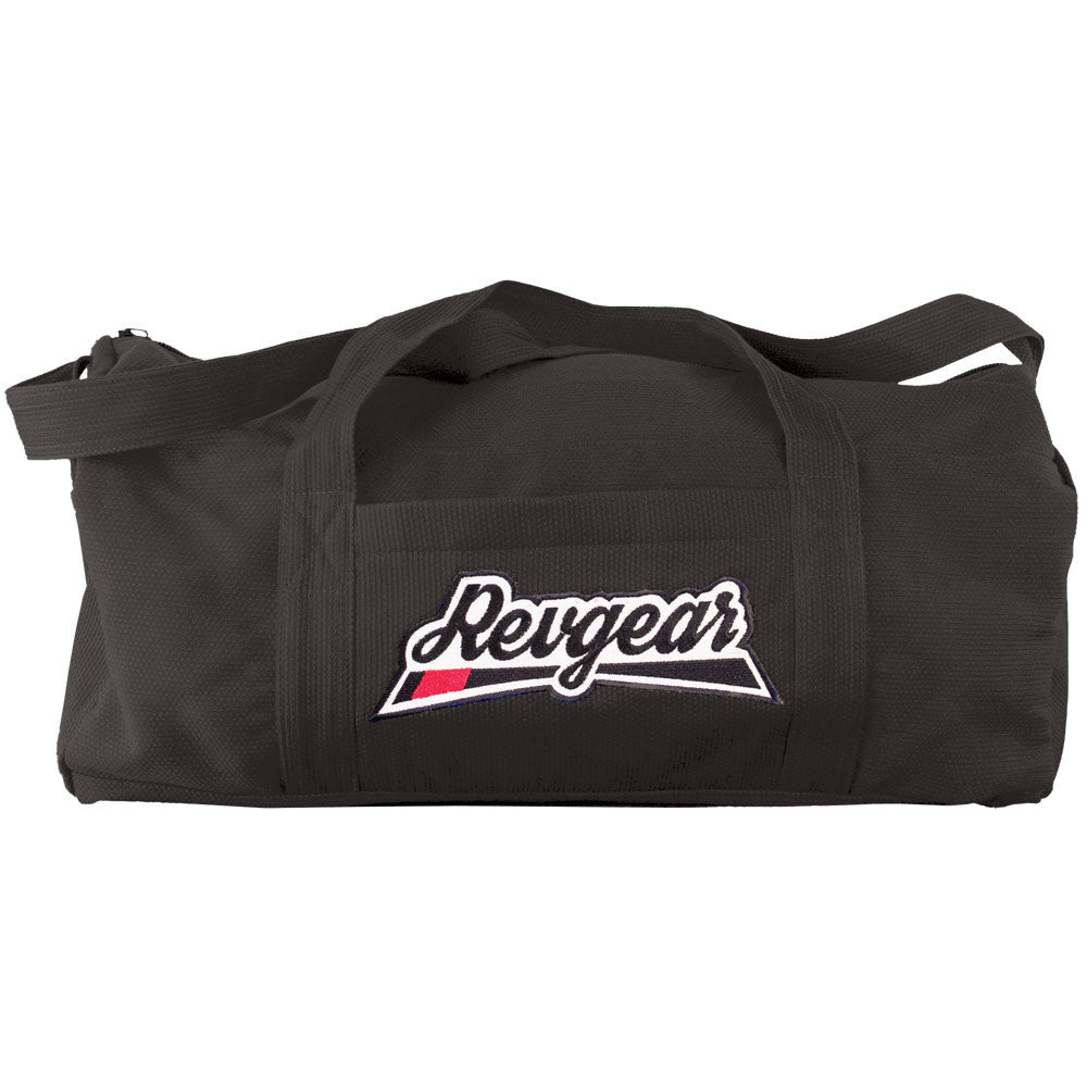 Revgear 4-Pocket Jiu Jitsu Duffel Bag in Gi Fabric - Black