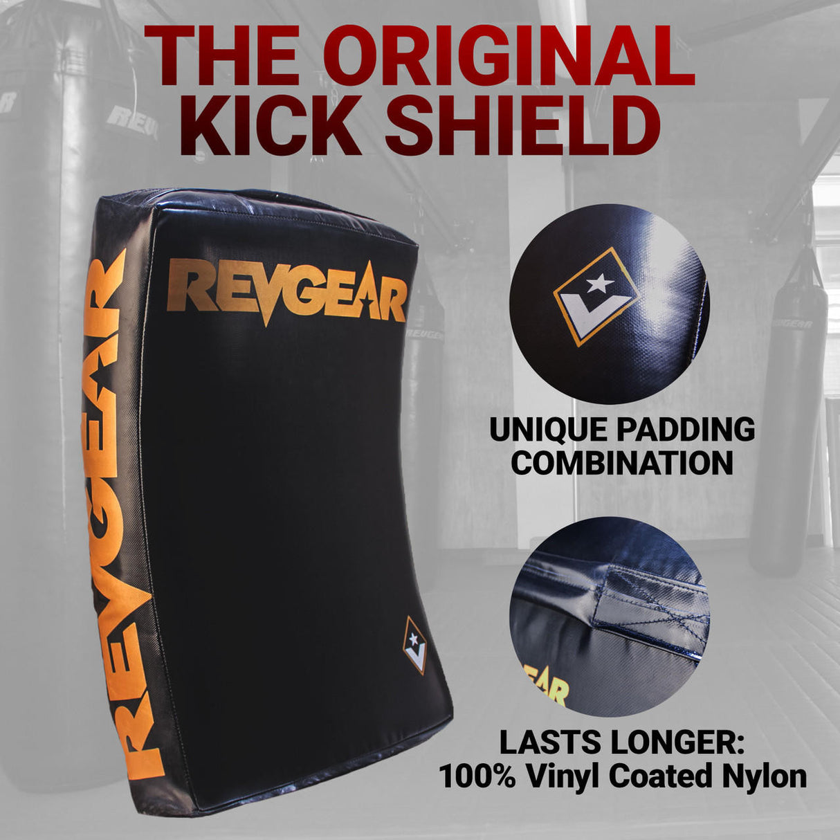 Revgear Combat Kick Shield for Intense Striking Training