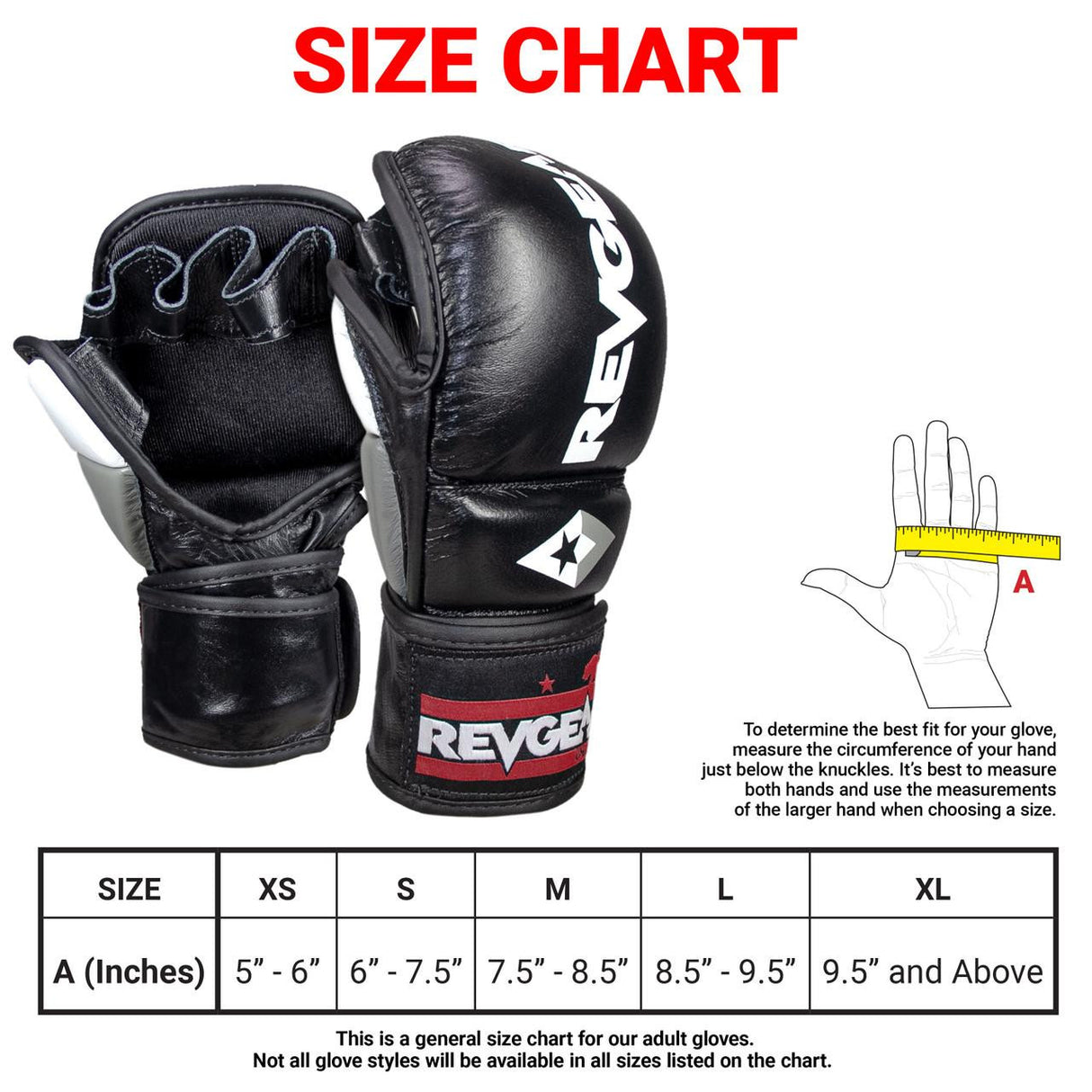 Revgear Pro Series MS1 MMA Training & Sparring Gloves
