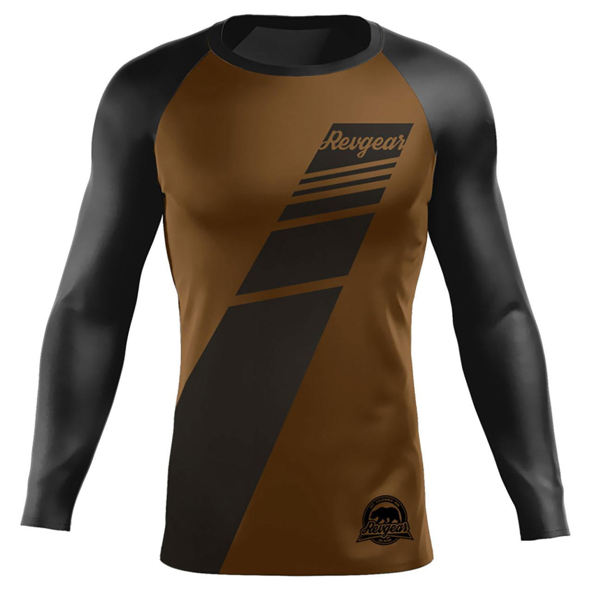 Revgear IBJJF Ranked No-Gi Long Sleeve Rash Guard - Professional BJJ Competition Gear