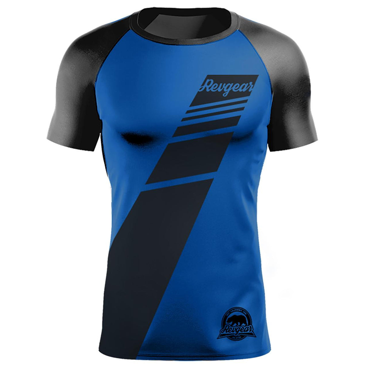 Revgear IBJJF Legal No-Gi Ranked Short Sleeve Rash Guard for BJJ