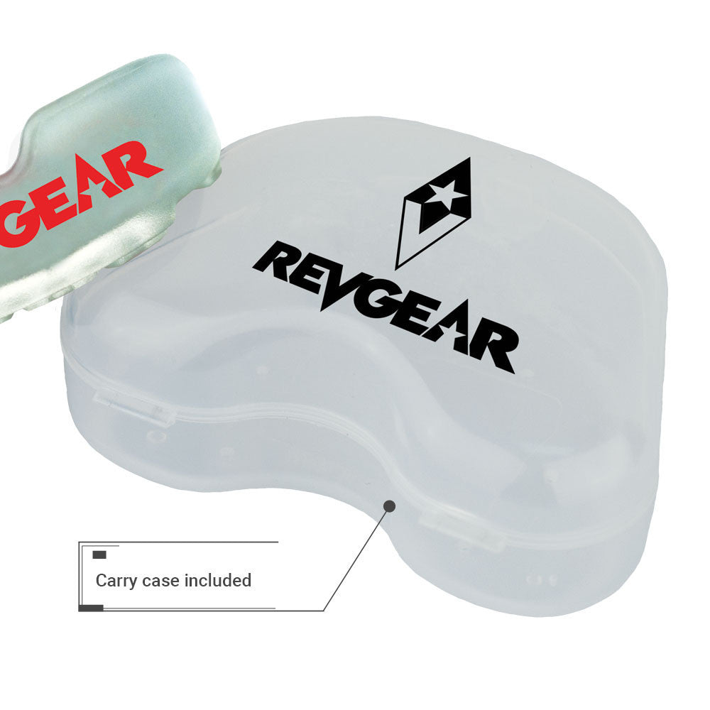 Revgear Pro Mouth Guard and Case | Custom Fit Boil-and-Bite for Combat Sports