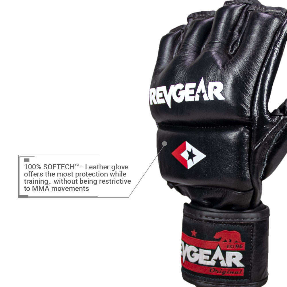Revgear Deluxe Gel Sparring MMA Gloves | Mid-Range MMA Training Gear