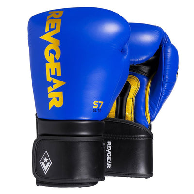 Revgear S7 Leather Sparring Gloves - Hook and Loop