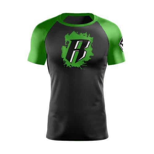 Revgear Youth Short Sleeve Compression Rash Guard for BJJ & MMA