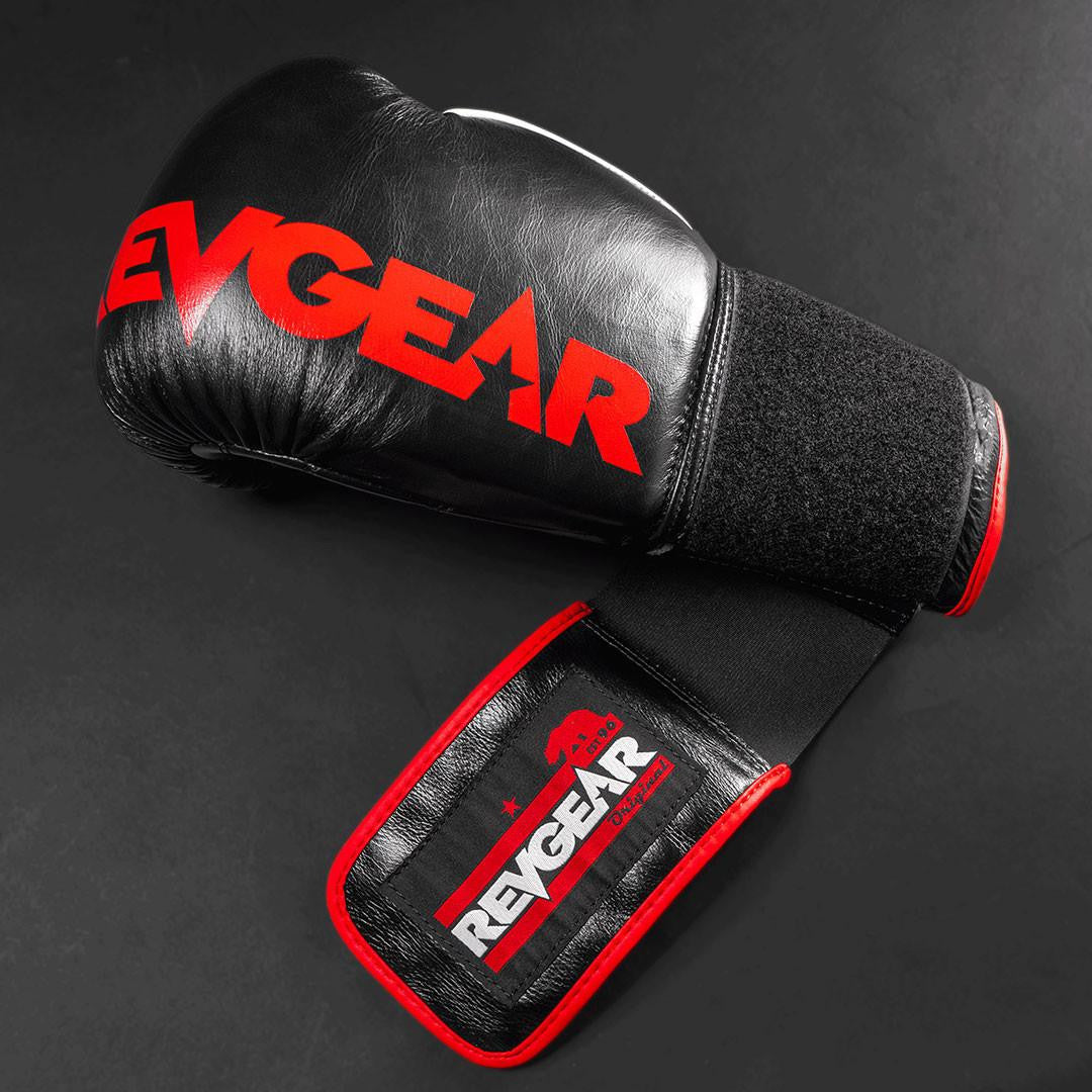Revgear Sentinel S3 Pro Leather Gel Boxing Gloves