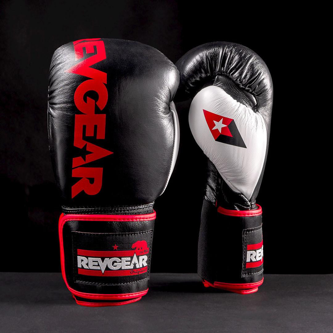Revgear Sentinel S3 Pro Leather Gel Boxing Gloves