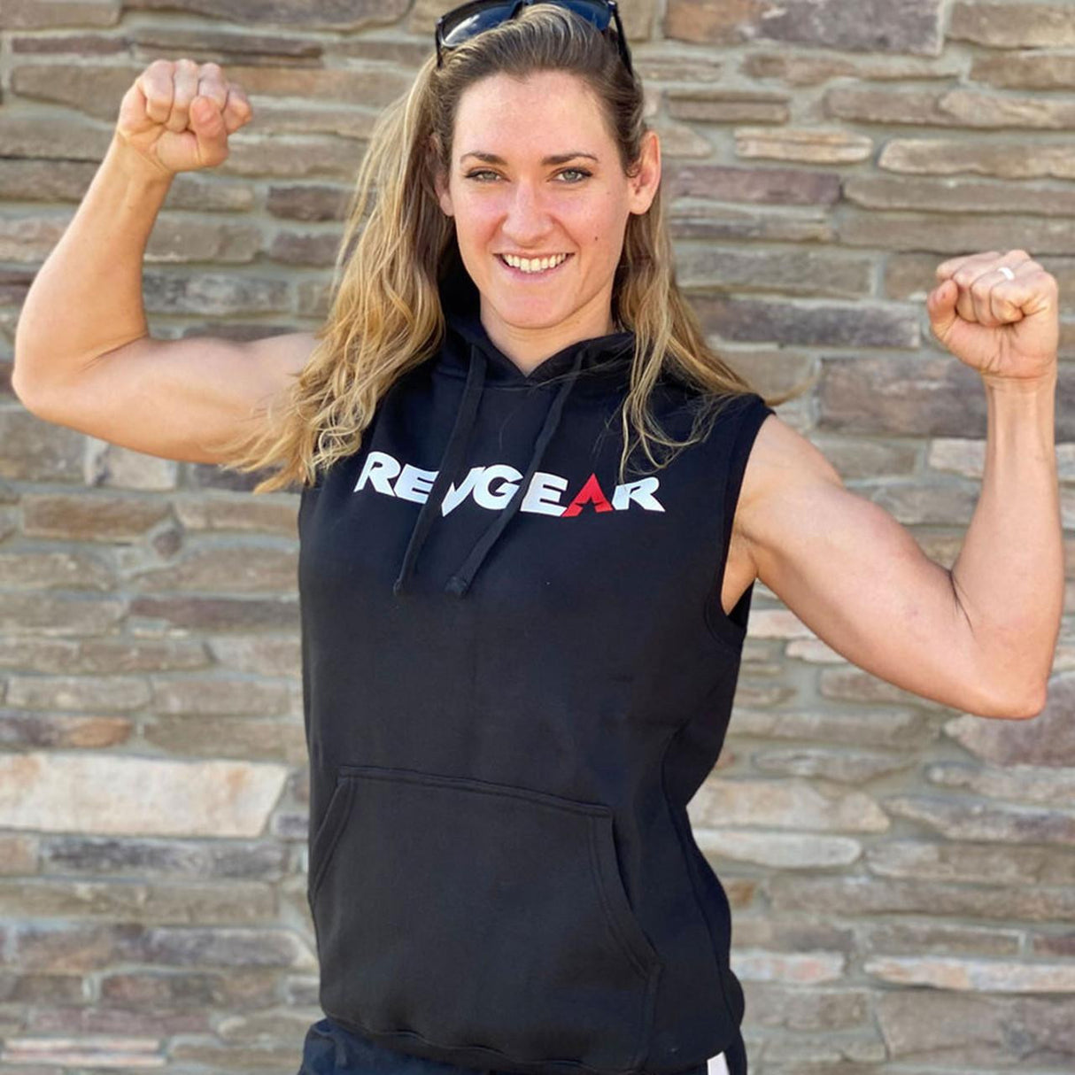 Revgear Sleeveless Pullover Hoody - Black