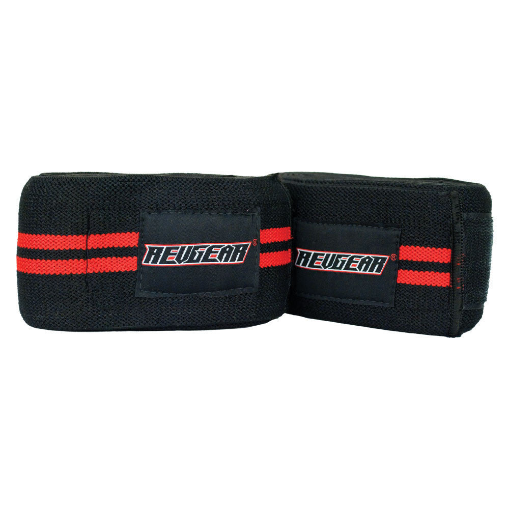 Revgear Weightlifting Knee Wraps - Essential Support for Home Gym