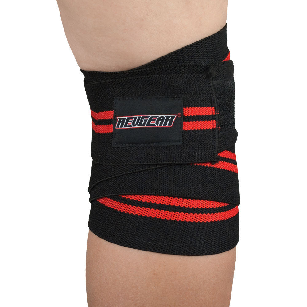 Revgear Weightlifting Knee Wraps - Essential Support for Home Gym