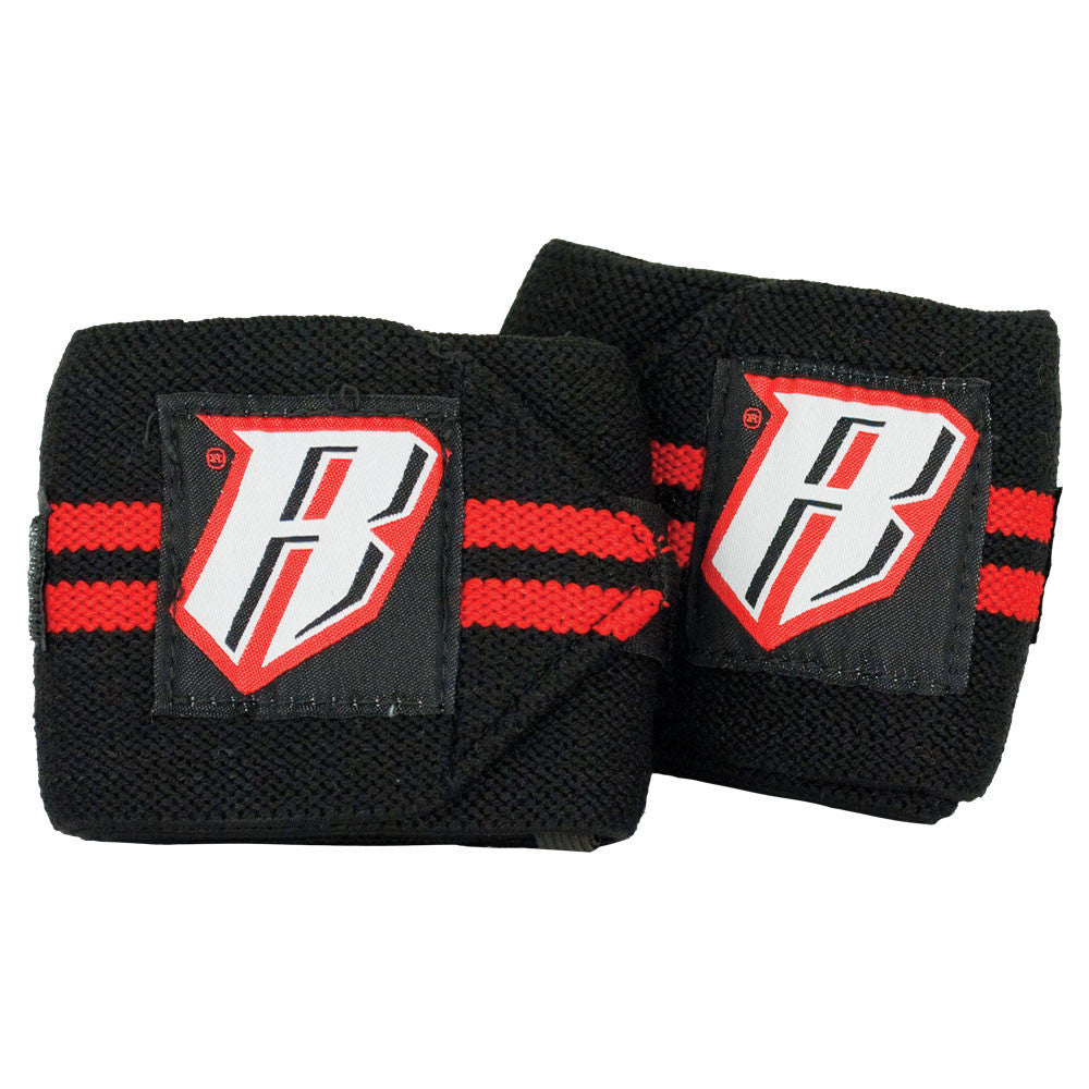 Revgear Weightlifting Wrist Wraps for Powerlifting & Strength Training