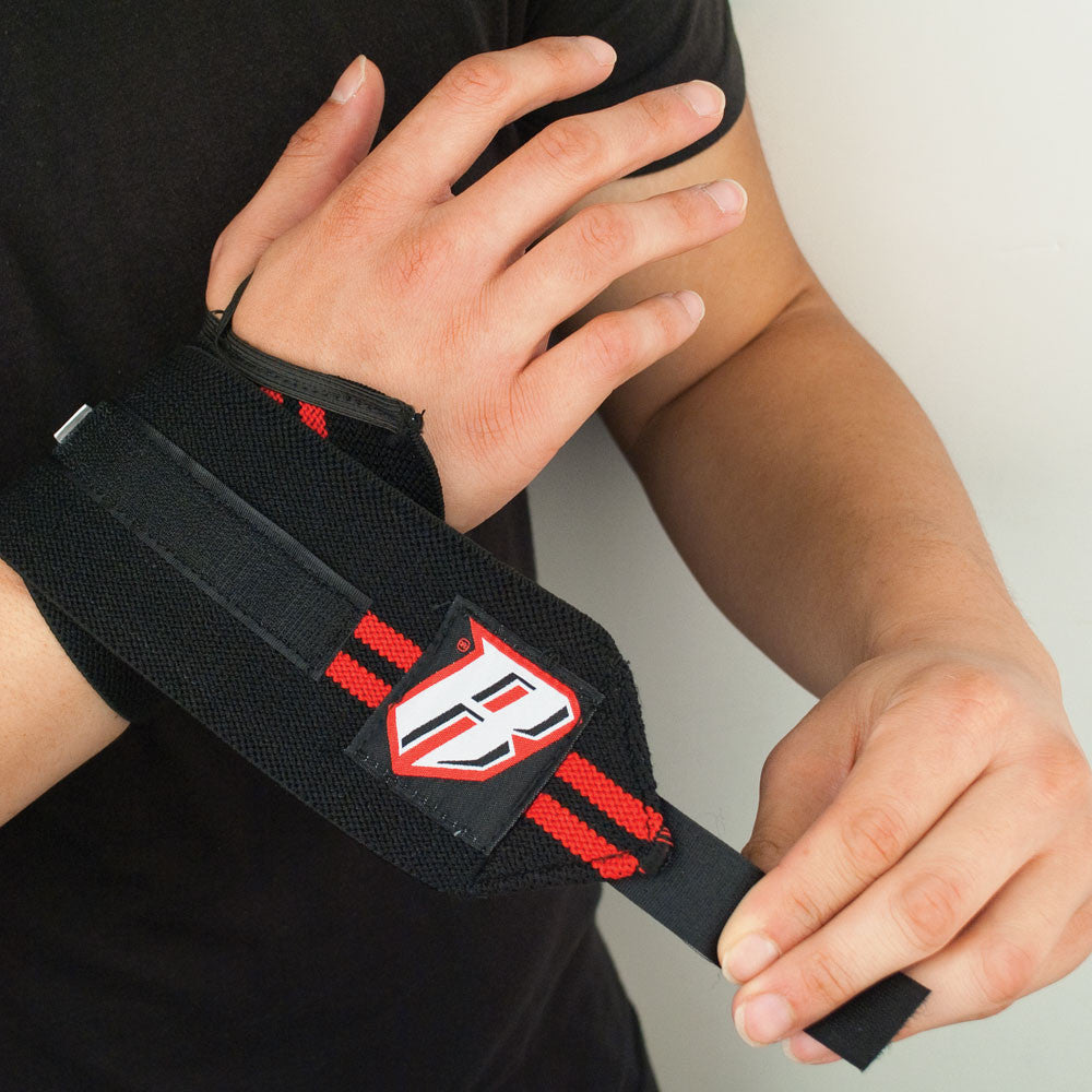 Revgear Weightlifting Wrist Wraps for Powerlifting & Strength Training