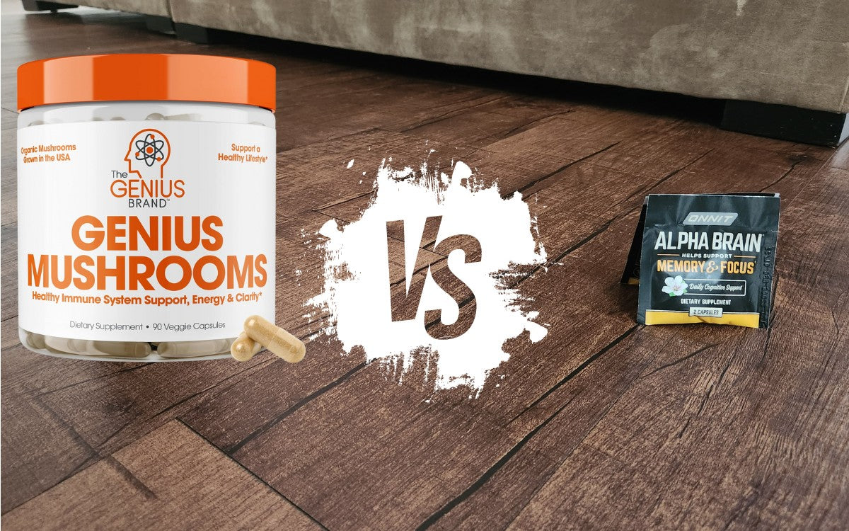 Alpha Brain vs Genius Mushrooms