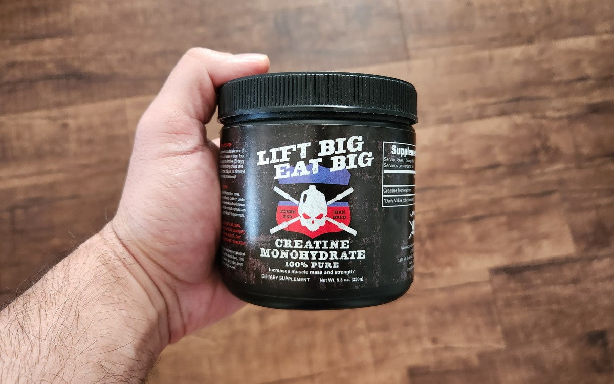 Lift Big Eat Big Creatine Review