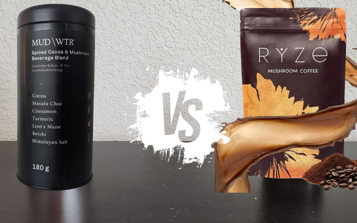 Mud Wtr vs Ryze Mushroom Coffee