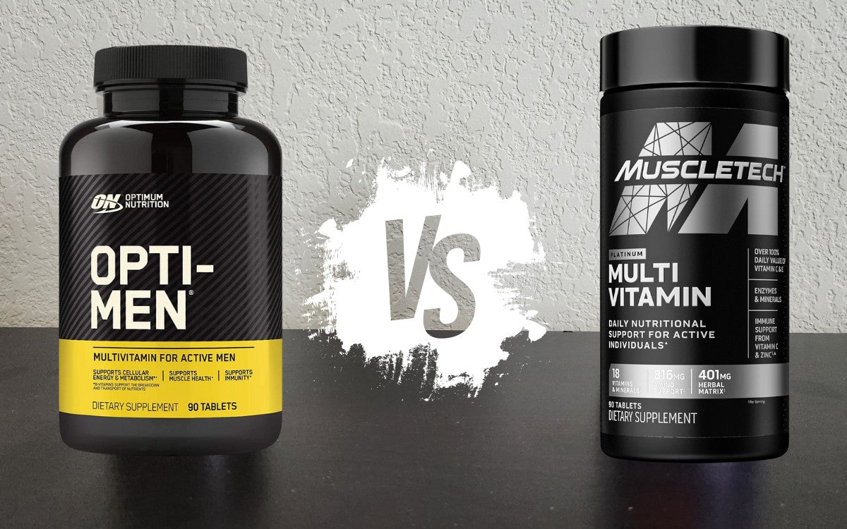 MuscleTech Multivitamin vs Optimum Nutrition