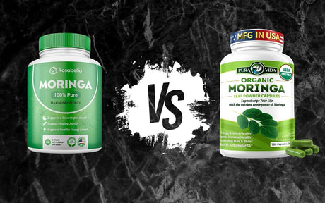 Rosabella Moringa vs Pura Vida Moringa