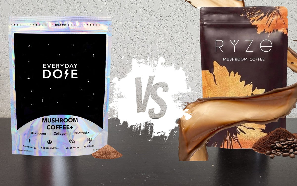 Ryze Mushroom Coffee vs Everyday Dose
