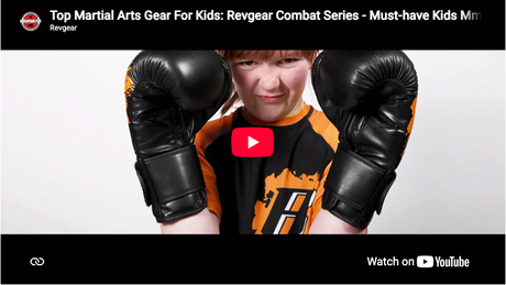 Revgear Kids Martial Arts Gear: Premium BJJ, MMA & Muay Thai Equipment for Young Athletes