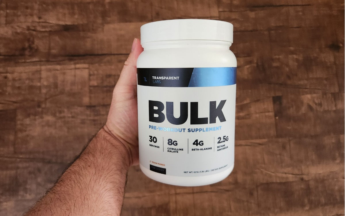 Transparent Labs Bulk Preworkout