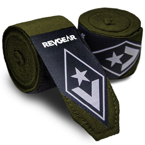 Revgear Pro Series 180" Elastic Hand Wraps - Anti-Lift Wrist Support