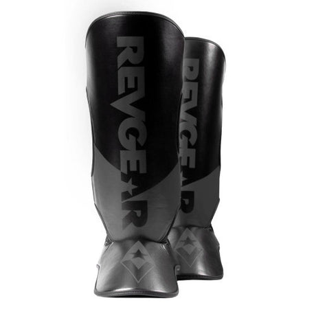 Revgear Pinnacle P4 Shin Guards - Black/Black