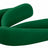 Dark green single mouth guard, side view