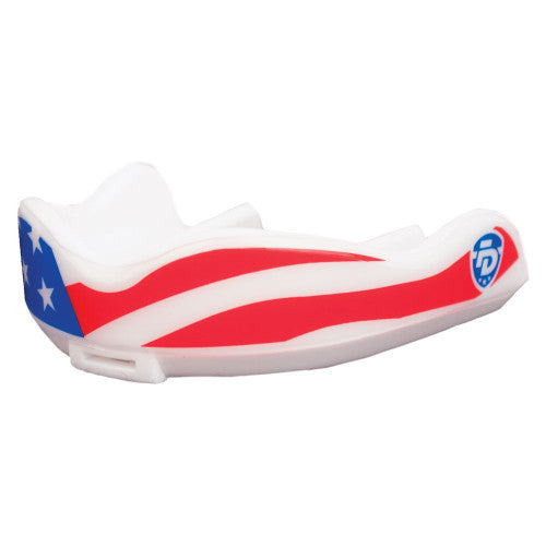 Fightdentist Junior Boil & Bite Mouth Guard | Stars & Stripes for Boxing & Martial Arts
