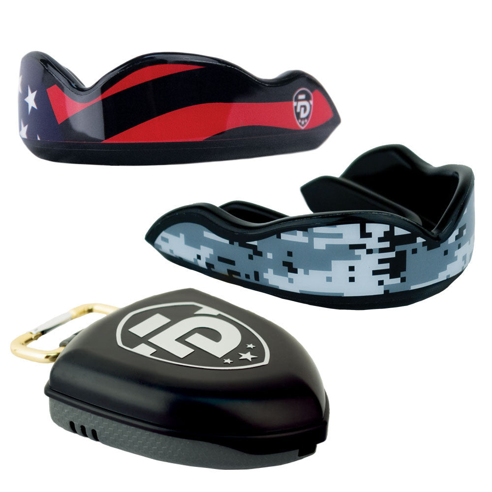 Fightdentist USA Combo 2-Pack Mouthguard with Case | Dentist-Designed Protection