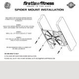Spider Mount Heavy Bag Mount 140 lb Bag| Quiet 360° Punching Bag Ceiling Mount