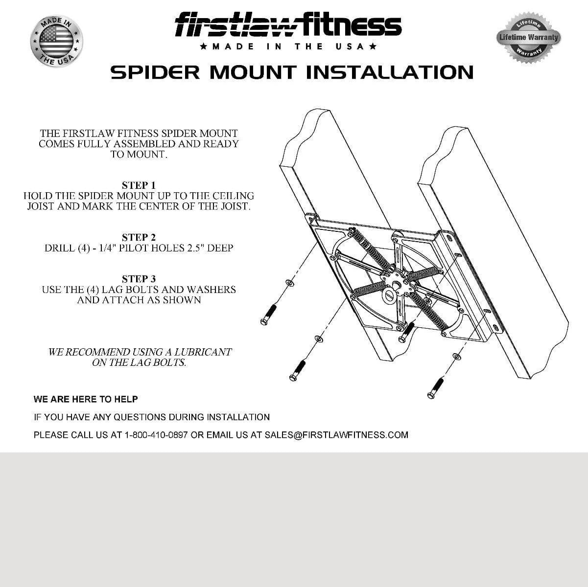 Spider Mount Heavy Bag Mount 200 lb Bag| | Heavy Duty 360° Punching Bag Ceiling Mount
