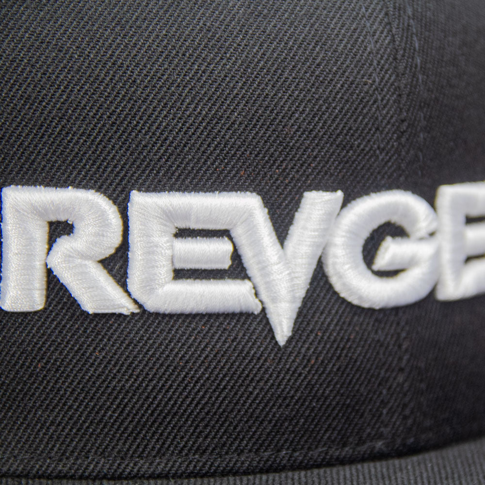 3D Premium Snapback Hat - Black