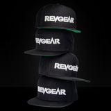 3D Premium Snapback Hat - Black
