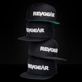 3D Premium Snapback Hat - Black