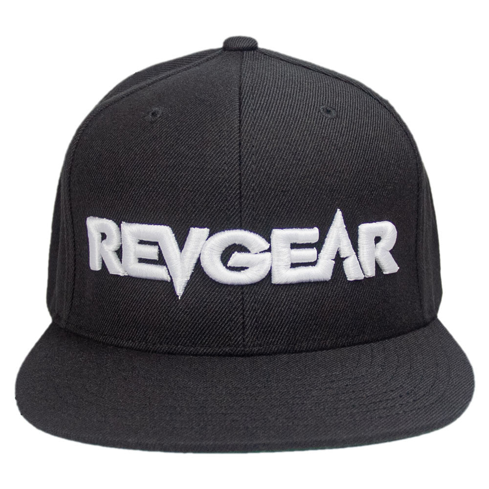 3D Premium Snapback Hat - Black