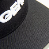 3D Premium Snapback Hat - Black