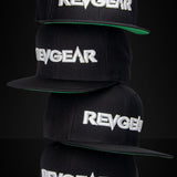 3D Premium Snapback Hat - Black