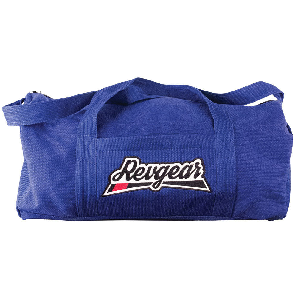 Revgear 4-Pocket Jiu Jitsu Duffel in Gi Fabric – Blue
