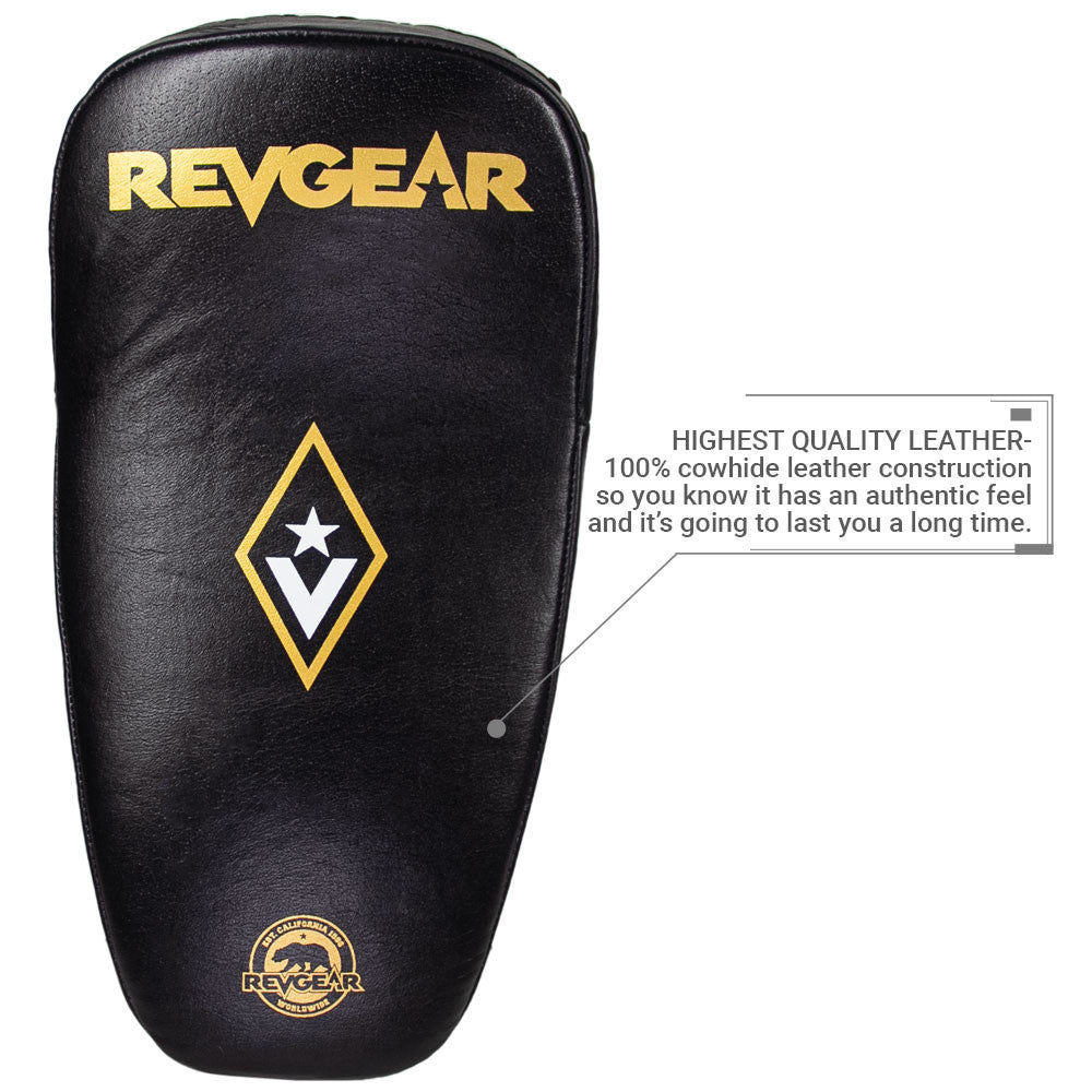 Revgear Assassin Lightweight Muay Thai Kick Pads for MMA & Kickboxing