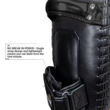 Revgear Curved Pro Leather Thai Pads - Professional Muay Thai & Kickboxing Training