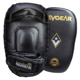 Revgear Curved Pro Leather Thai Pads - Professional Muay Thai & Kickboxing Training