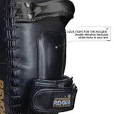 Revgear Curved Pro Leather Thai Pads - Professional Muay Thai & Kickboxing Training
