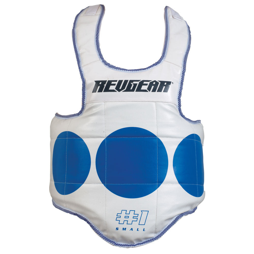 Revgear Deluxe Reversible Chestguard - Blue/Red Sparring Body Protector