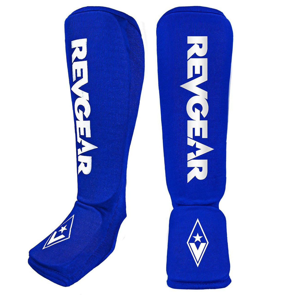 Revgear Amateur Cloth Shin & Instep Guards for Muay Thai, MMA, Boxing