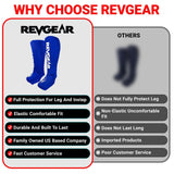 Revgear Amateur Cloth Shin & Instep Guards for Muay Thai, MMA, Boxing