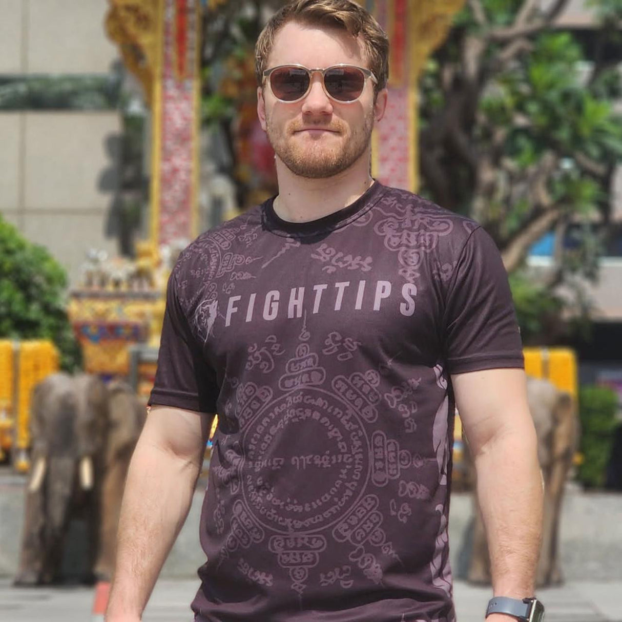 Revgear Fight Tips Muay Thai Dry Fit Performance Training Shirt