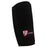 Black padded forearm guard seen from the front